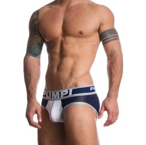 PUMP! Briefs - Navy…. Used see 3rd pic… xl but Rita like a medium